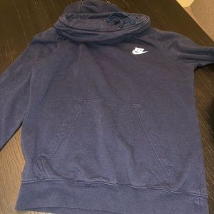 Navy Nike Hoodie turtleneck